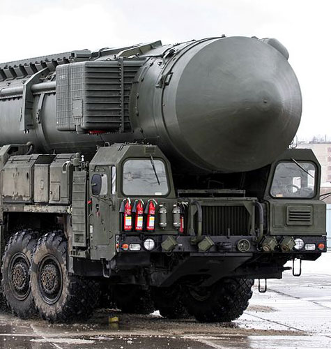 Russian SS-25 ICBM Road-Mobile Launcher