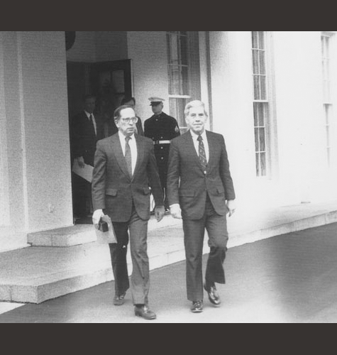 Senators Sam Nunn and Richard Lugar