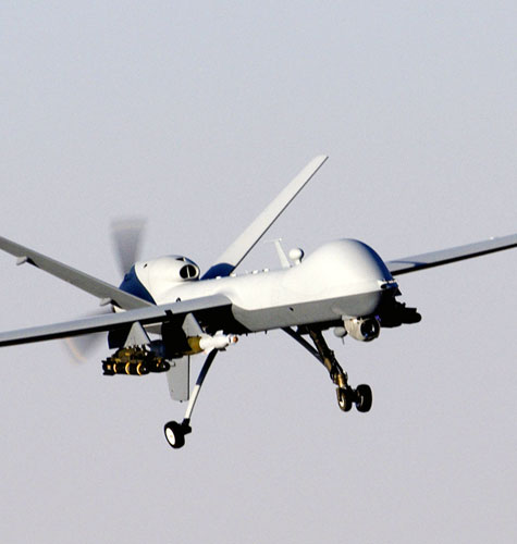 MQ-9 Reaper in Afghanistan in 2007